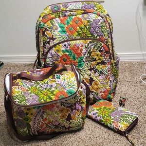 Vera Bradley Evening Garden Set